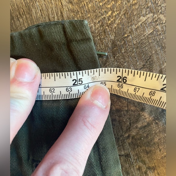 Rare vintage Club Monaco high rise high waisted mom jean green size 6 - Picture 11 of 11